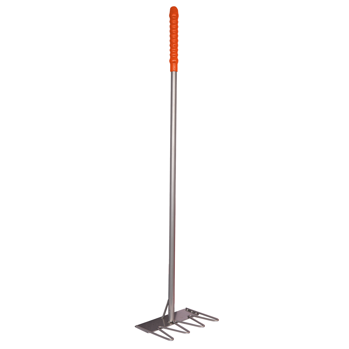 Tidee™ traditionel metalrive med fire tænder – Orange