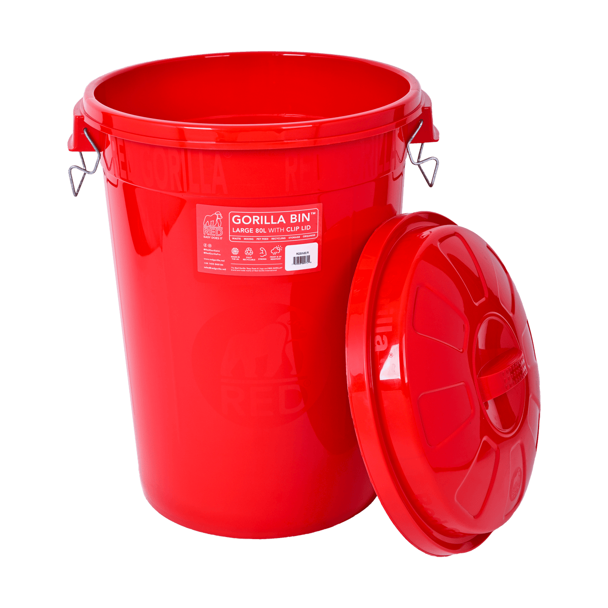 Gorilla Bin™ 30L med låg
