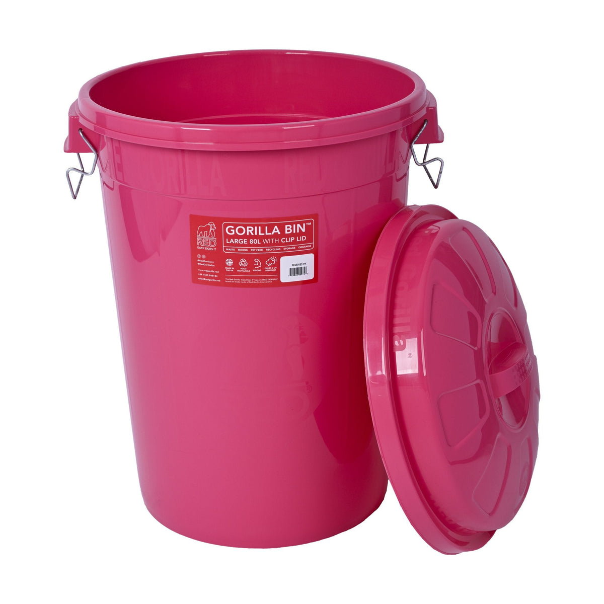 Gorilla Bin™ 80L med låg