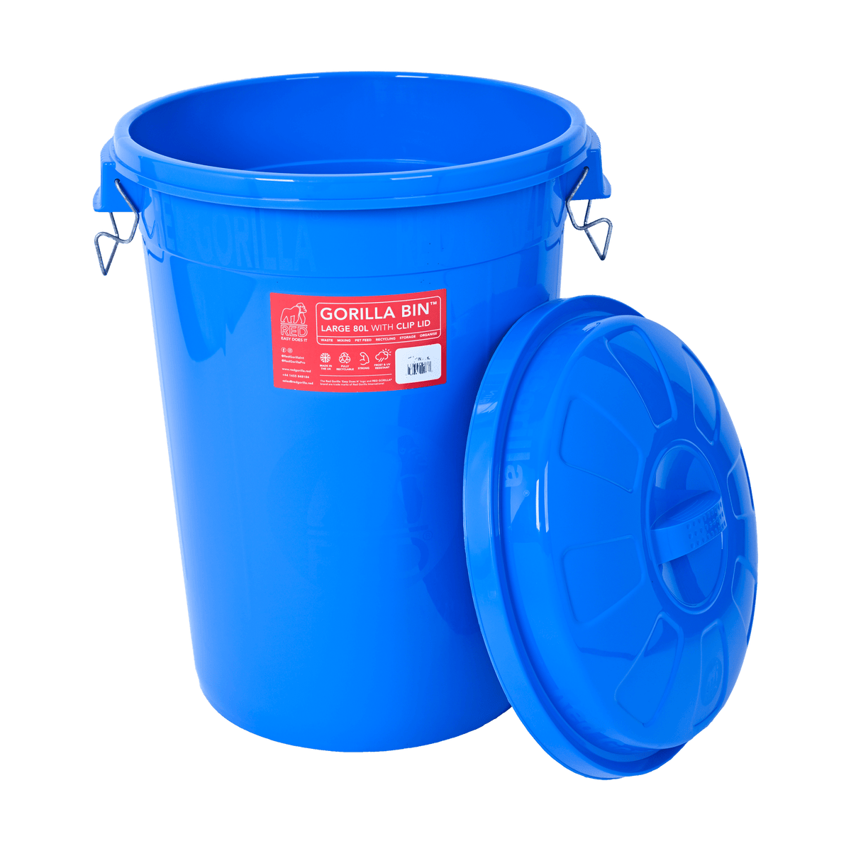 Gorilla Bin™ 80L med låg