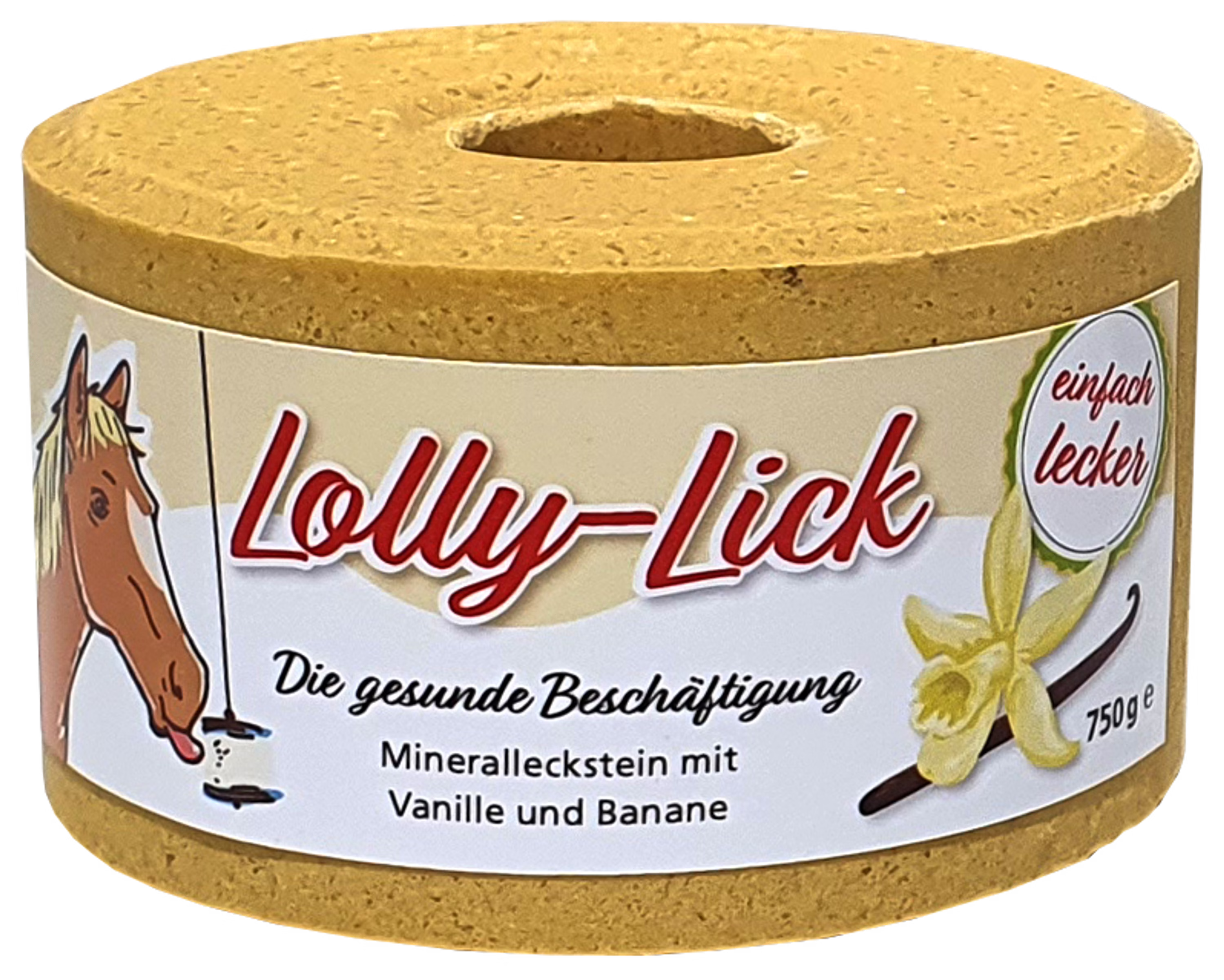 Vanilla-Banana Lolly-Lick 750 g