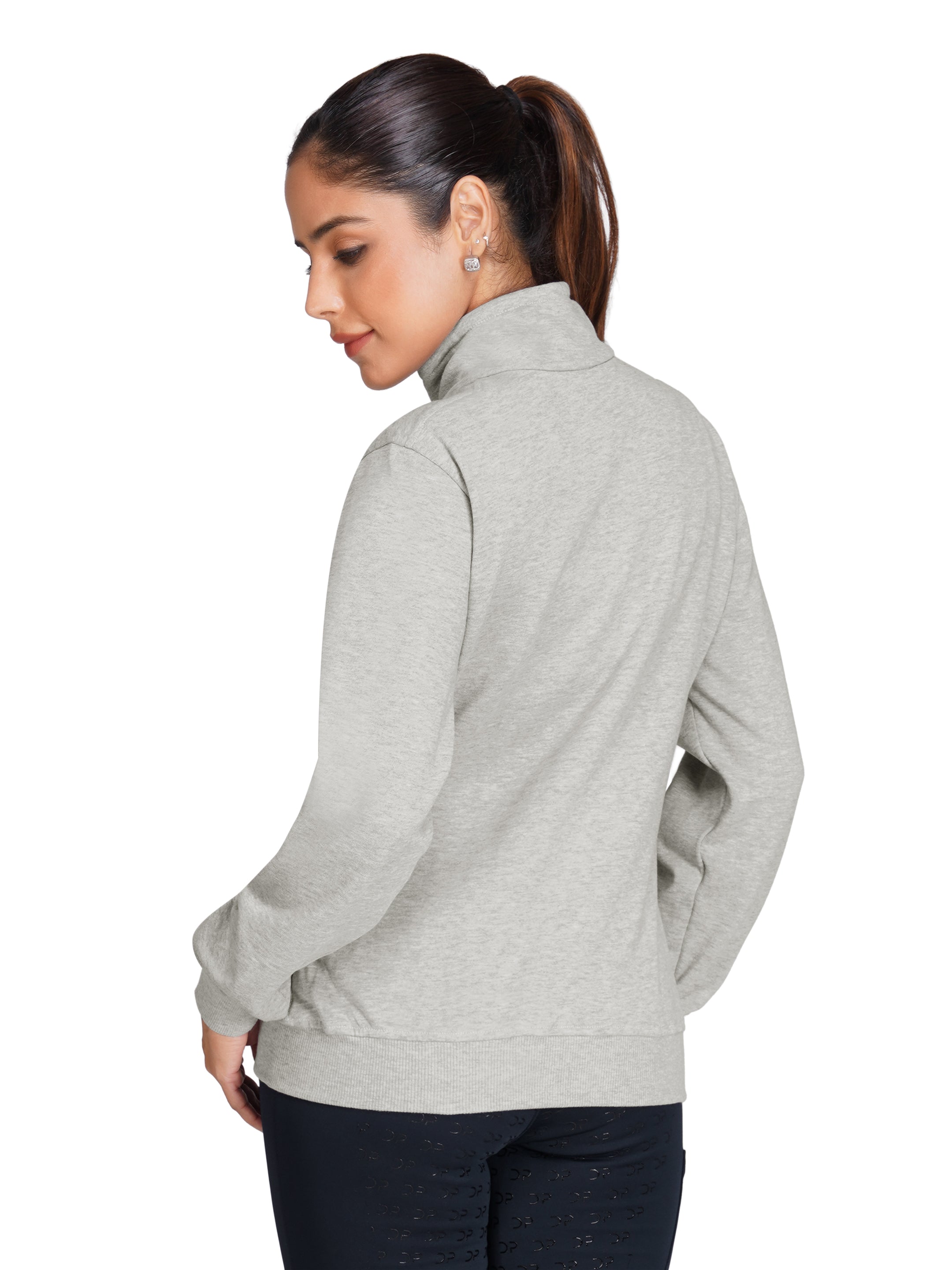 Dichs Performance Zip Sweat – Light Grey