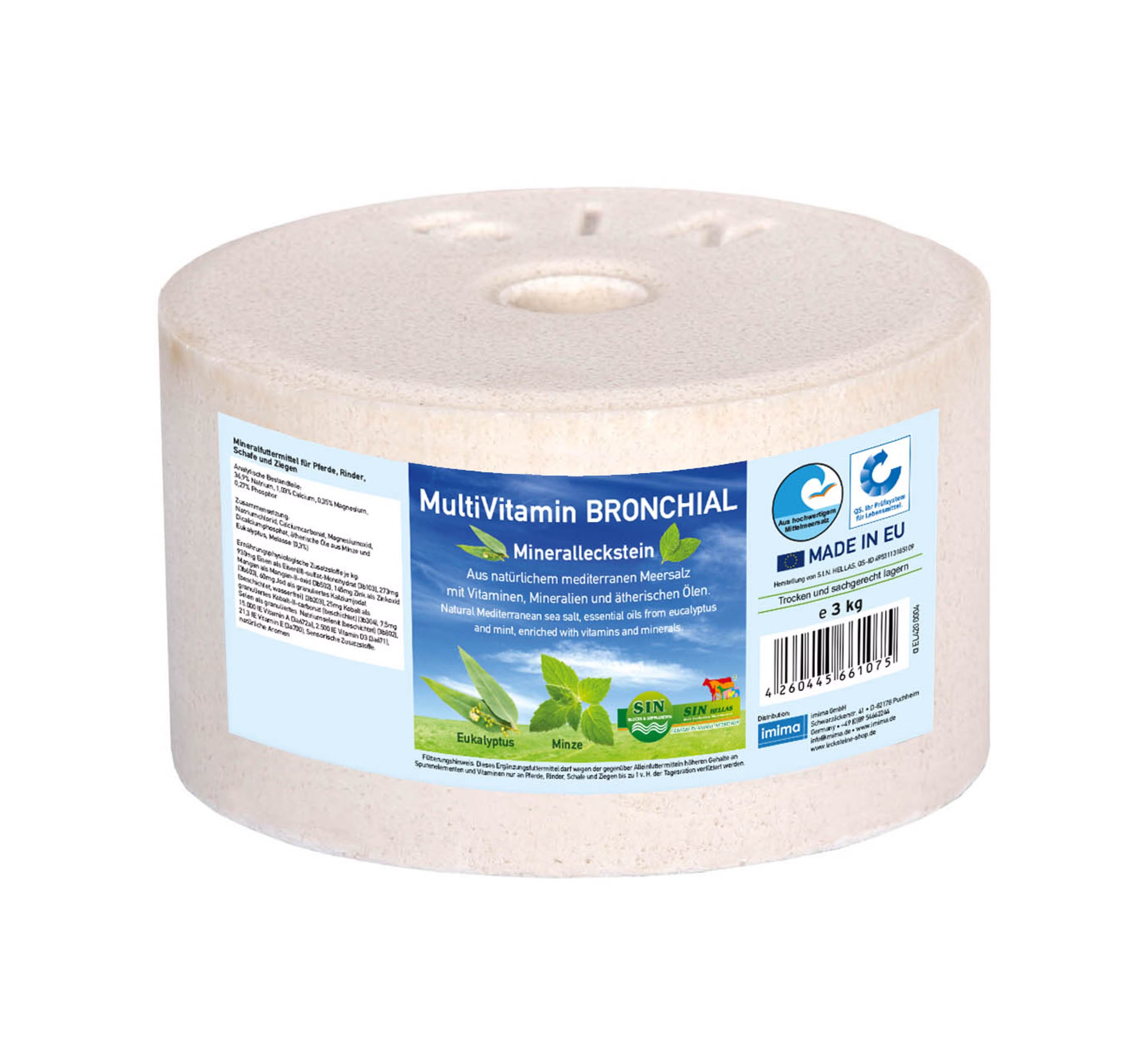 MultiVitamin BRONCHIAL Mineralsten 3 kg