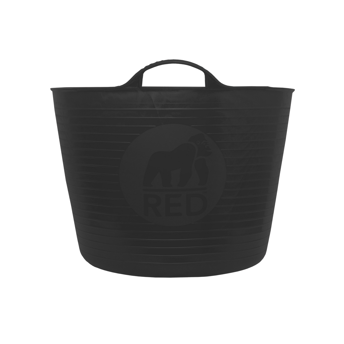 Red Gorilla Tub® fleksibel balje – 38 liter – Sort
