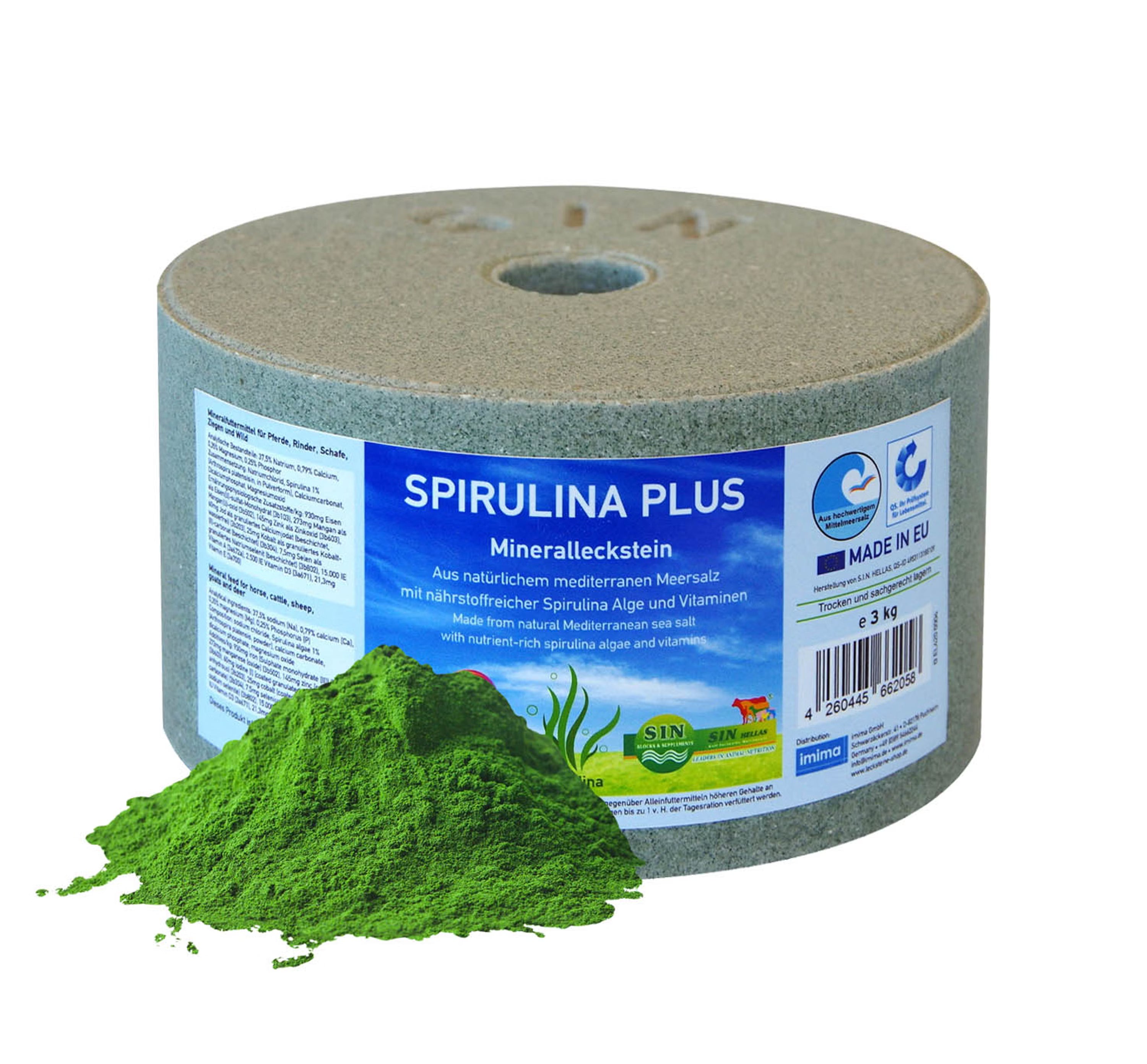 SPIRULINA PLUS Mineralsten 3 kg