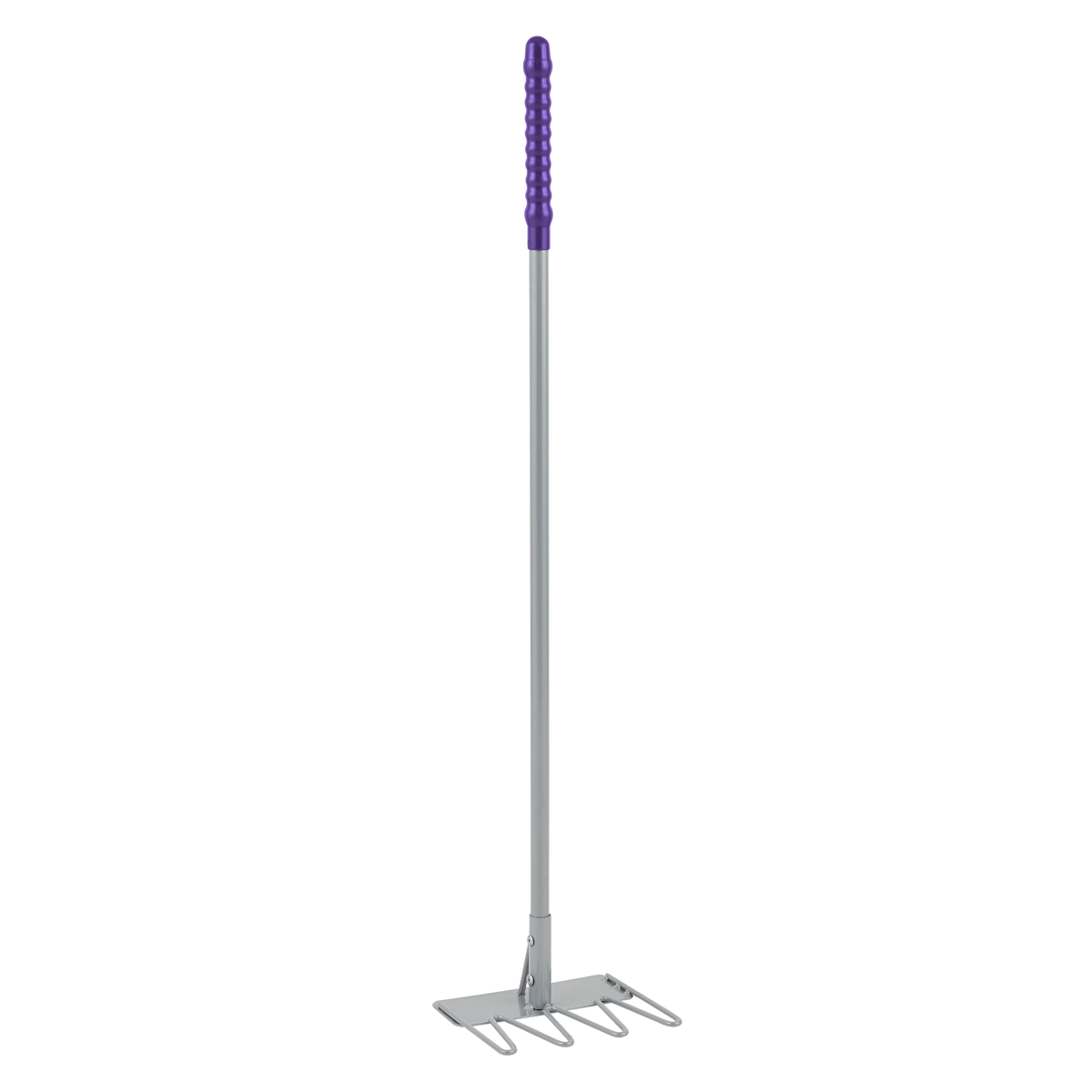 Tidee™ traditionel metalrive med fire tænder – Purple